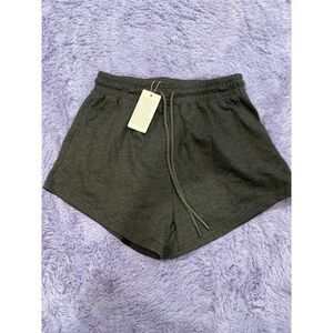 Trendy‎ Queen High Waisted Gym Sweat Shorts Size Medium